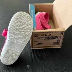Selling baby shoes worn once velcro strap